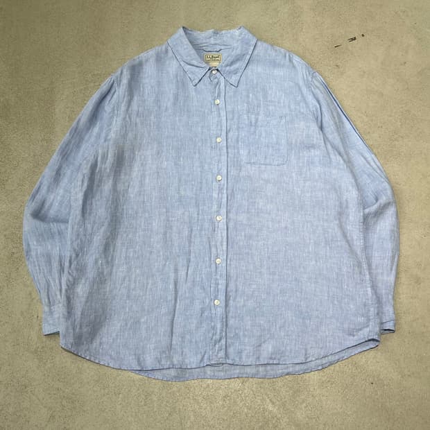 엘엘빈 워크 린넨셔츠 s10660