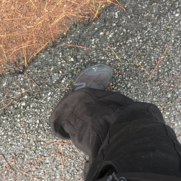 (S) 이그노타 코어:12 워시드 집 팬츠 블랙