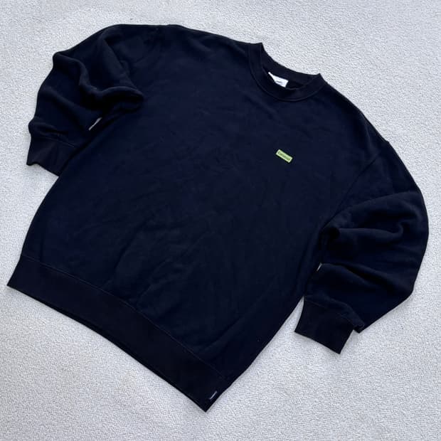 M 커버낫 스몰로고 맨투맨 티셔츠 0325E