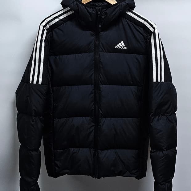 아디다스 에센셜 덕다운패딩 M