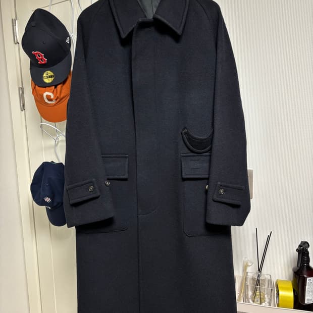 홀리선 Winterport Wool Coat dark navy