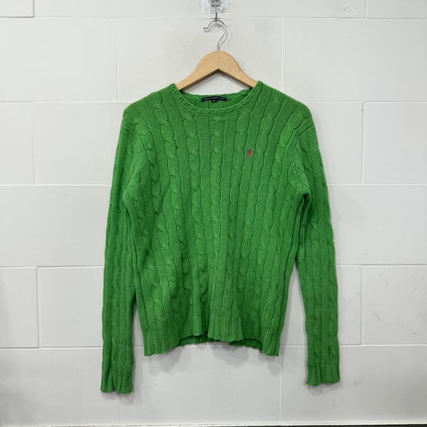 폴로 랄프로렌 꽈배기 니트