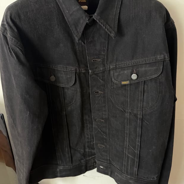 Rrl lot271 블랙 xl판매