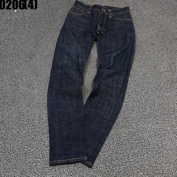 [W29L30] 누디진 생지 진청 청바지 데님 팬츠 0206(4)