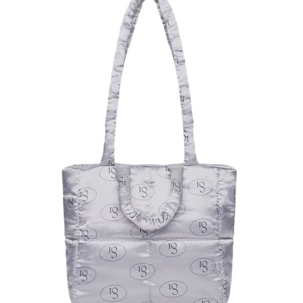 일리고 소프트 백 실버 백 크로스백 숄더백