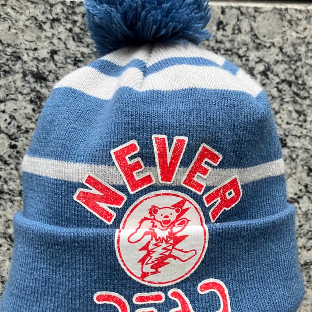 디스이즈네버댓 x 그레이트풀데드 비니 블루