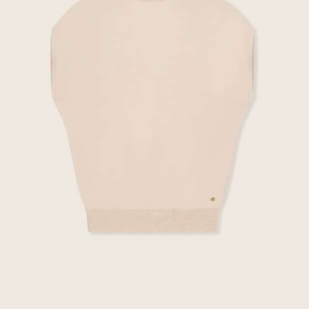 SS 고저스 하프 니트/ pink