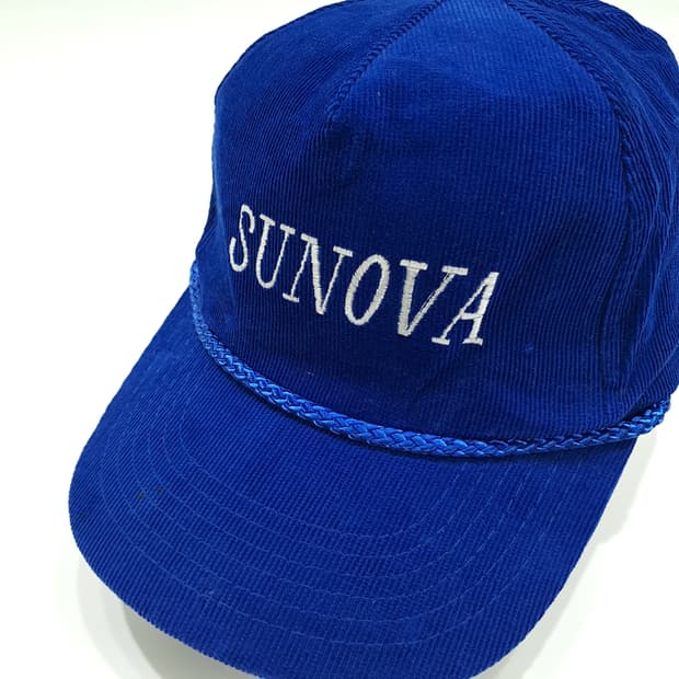 빈티지 Sunova 코듀로이 로프캡 P1861