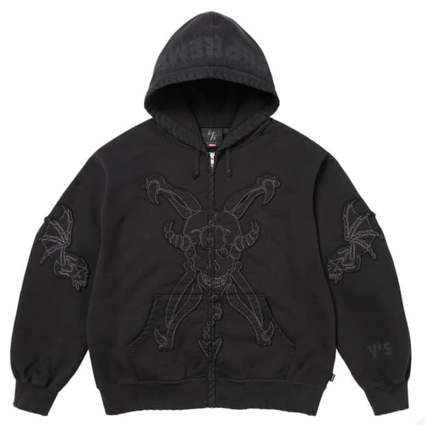 슈프림 요지야마모토 스컬후드집업 후쿠오카매장 구매