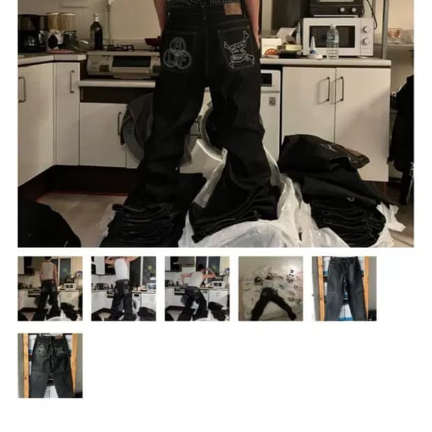 보이롱페이스 blf 뉴데님 팬츠