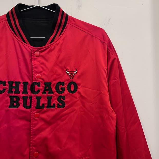 NBA 시카고불스 리버시블 바시티 자켓