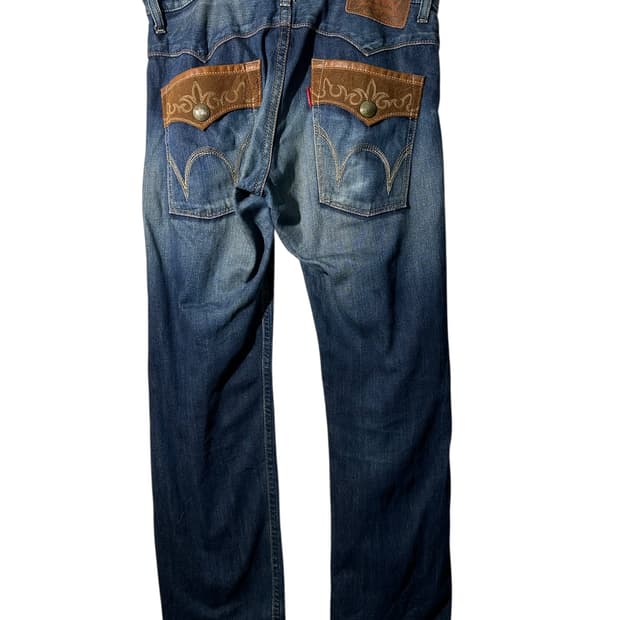 edwin 에드윈 웨스턴 와이드 데님팬츠