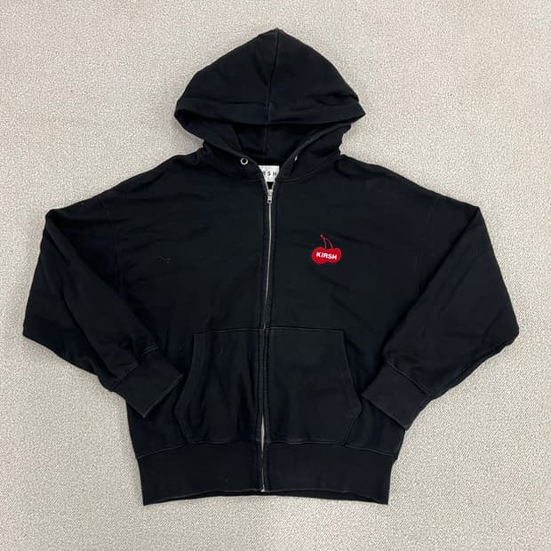 1 키르시 체리 풀오버 후드 집업 0128M