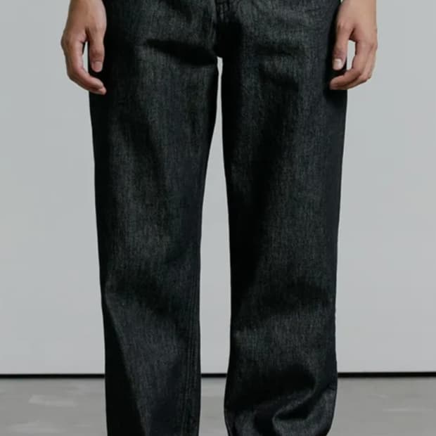 브랜디드 611 하드트위스트 데님 바지