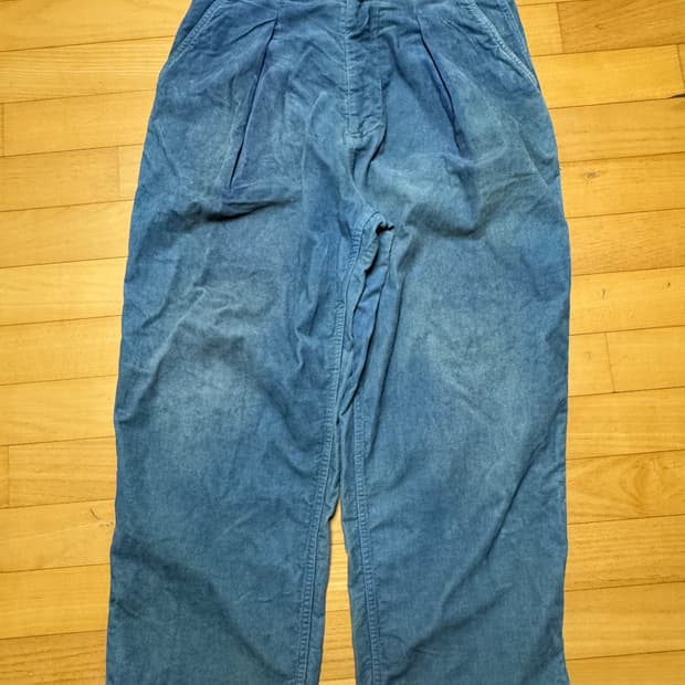 언필 unfil 벨벳 다잉 팬츠