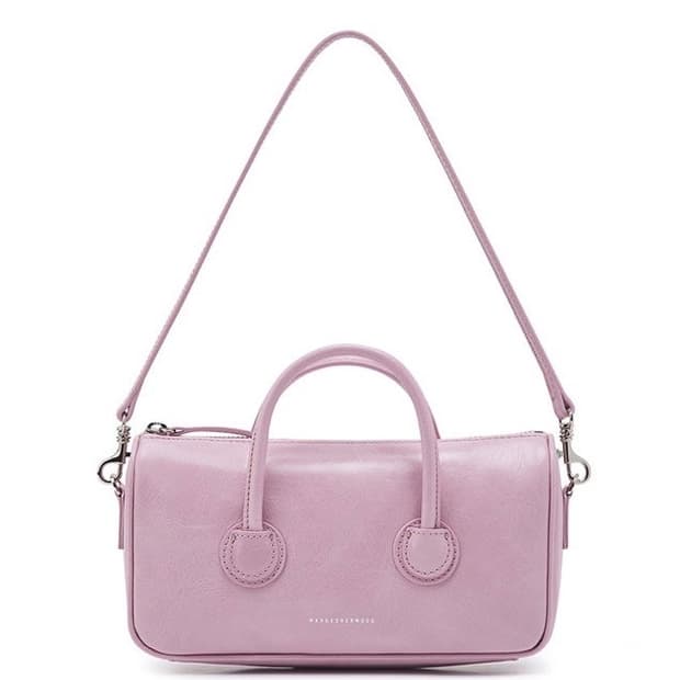 지퍼 스몰 핑크 크링클