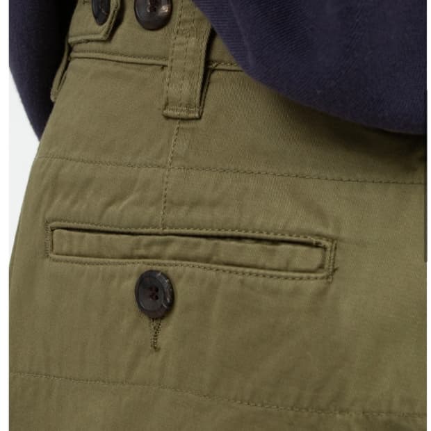 Drake’s 플랫 프론트 치노 31size 새상품