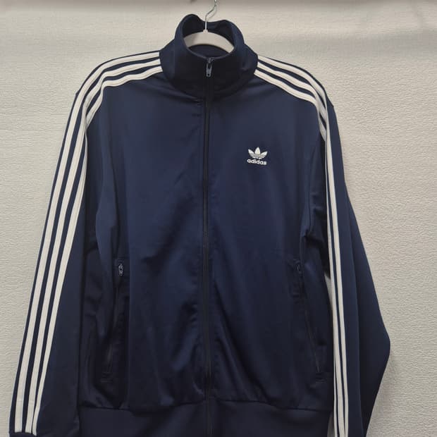 (새상품) 아디다스 파이어버드 네이비 삼선 트랙탑/ 105
