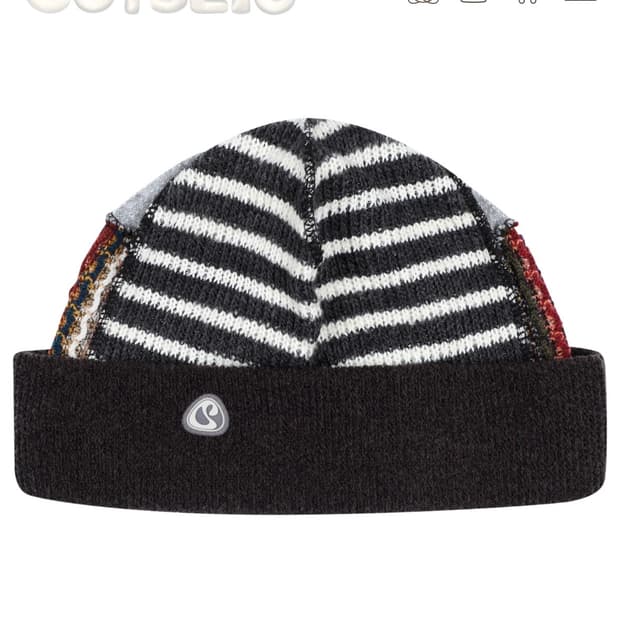 코이세이오 PATCHWORK BEANIE BROWN