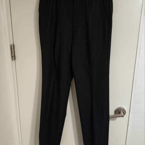 31인치 지방시 스트라이프 슬랙스 클래식핏