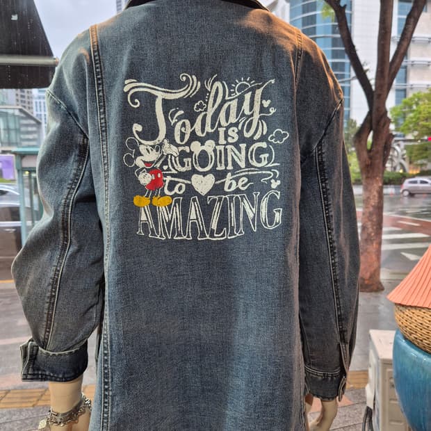 M12 디즈니 데님 자켓 여성 66