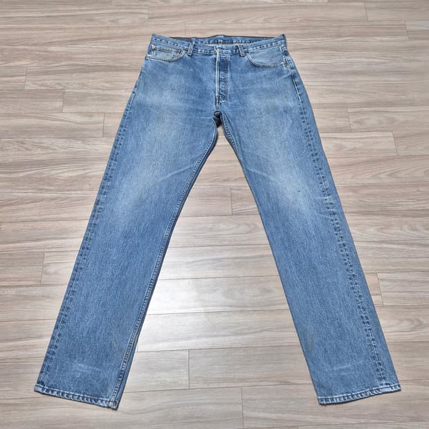 90's UK Levi's 517 버튼플라이 미디움인디고 / 38x36