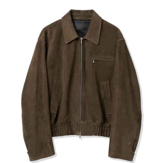 Stu 고트 스웨이드 자켓 (브라운 L)