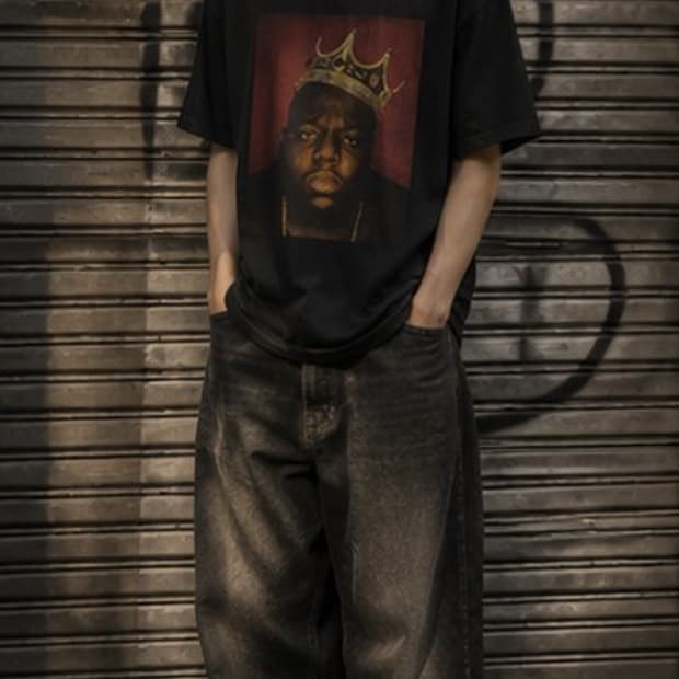 Vintage 노토리어스 B.I.G 빅 프린팅