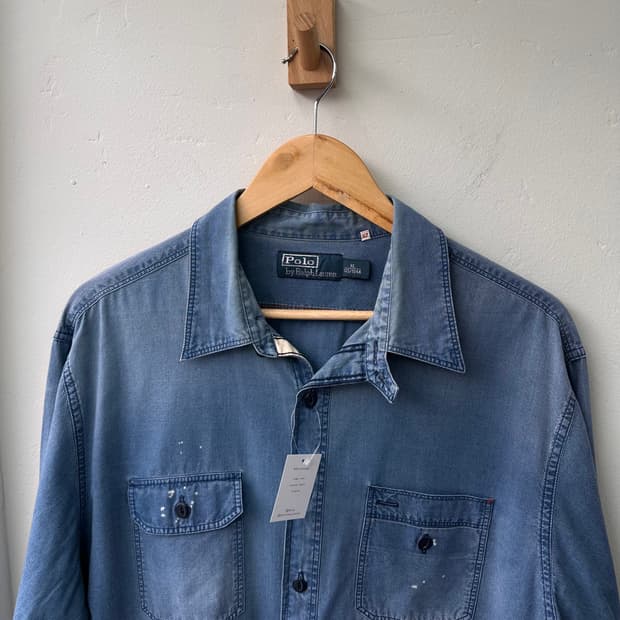 15257 - 폴로 랄프로렌 데님 포켓 셔츠