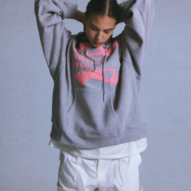 챈스챈스 찬스찬스 그레이 핑거 후드 M