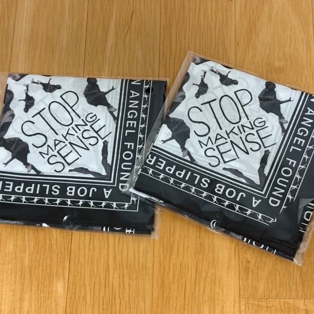 스탑 메이킹 센스 스메센 반다나 굿즈