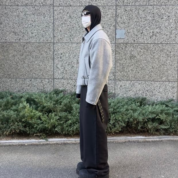 [M] MJD 울 크롭 자켓 팝니다