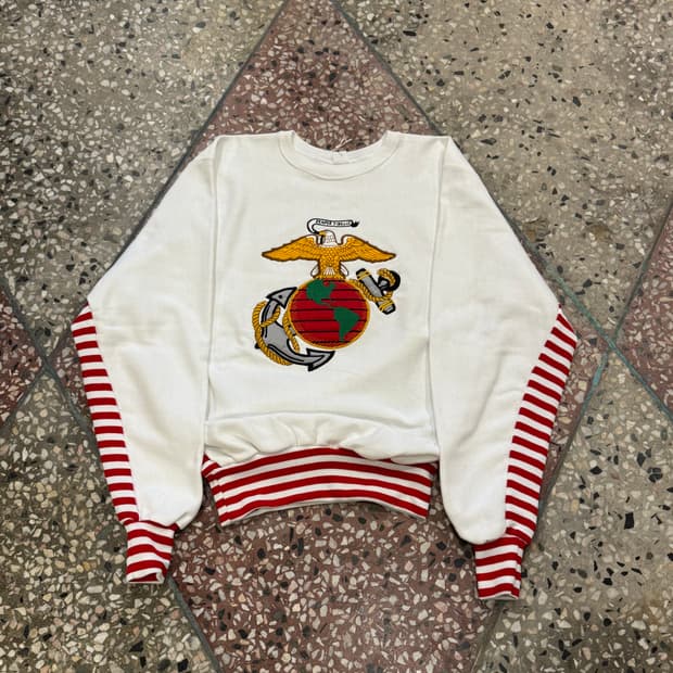 90s 빈티지 USMC 스웻셔츠 (XL)