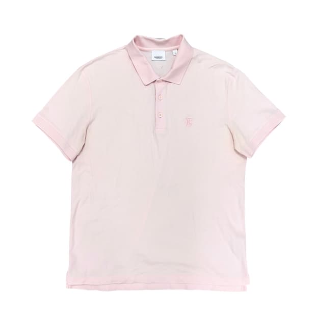 버버리 신형 TB로고 핑크 카라티(L)