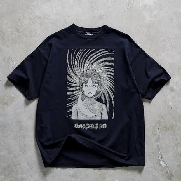 drop dead x junji ito 이토 준지 티셔츠