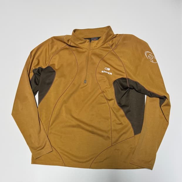 아이더 Eider 등산 반집업 기능성 긴팔 티셔츠 L