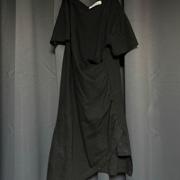 Drape mini dress 