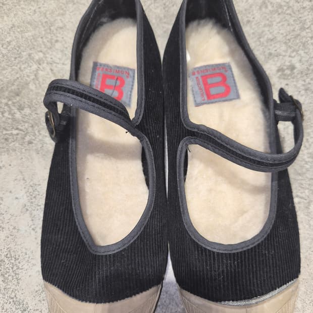 벤시몽 메리제인 블랙 코듀로이 38