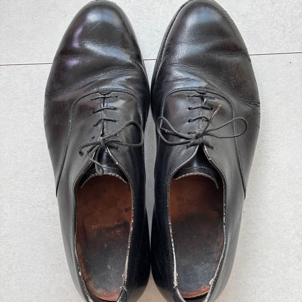 Vintage Alden 932 Plain Toe Blucher 8D