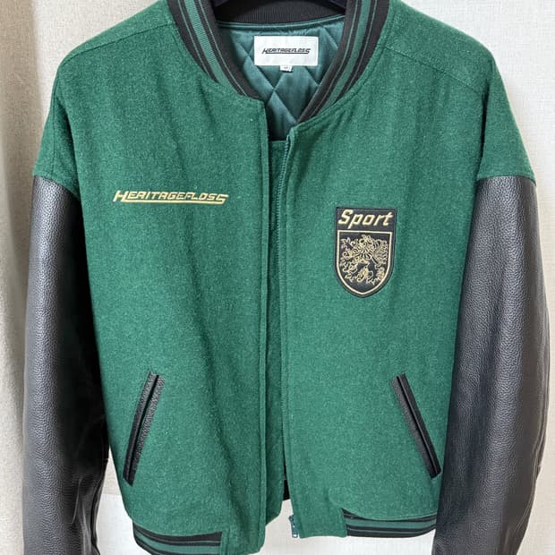 [M] 헤리티지플로스 바시티 자켓 