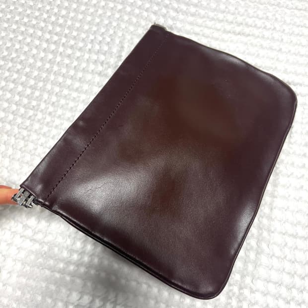 가죽 클러치 백