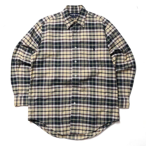 랄프 로렌 Ralph Lauren Check Pattern Shirt 
