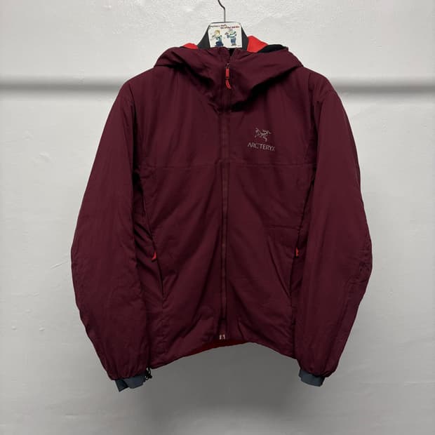 [구형 정품] 아크테릭스 아톰 AR 후디 버건디