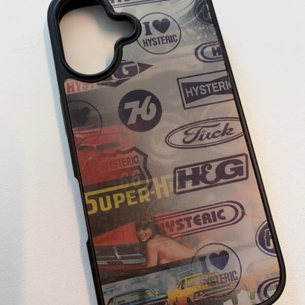히스테릭 글래머 SUPER HYS패턴 아이폰 16 폰케이스