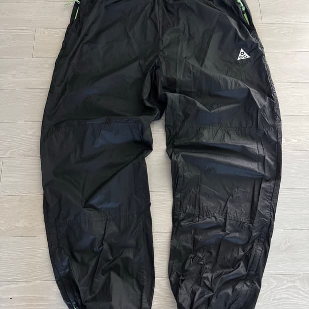 나이키 ACG 신더콘 윈드쉘 블랙 팬츠