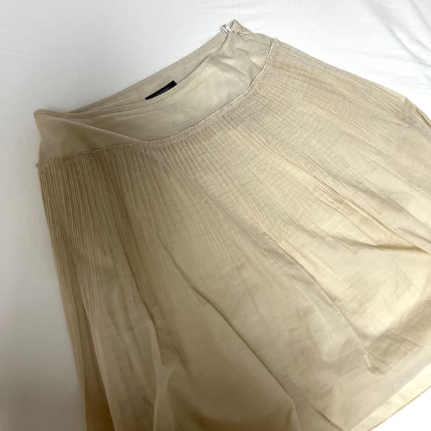 버버리 Burberry 플리츠 주름 스커트