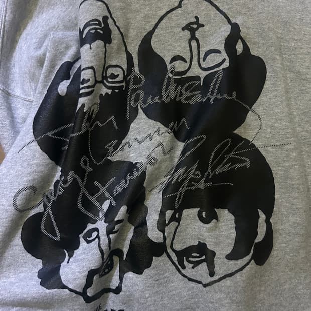 Comme des garcons BEATLES hooded zip up