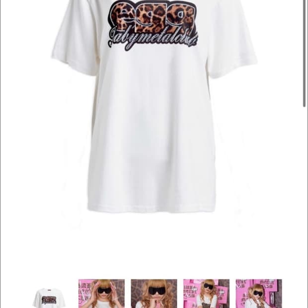 베이비메탈클럽 반팔 구해요!