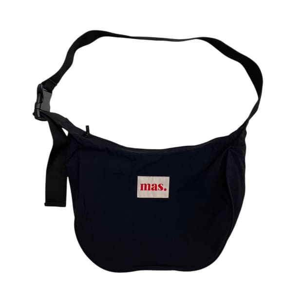 마스마룰즈 블랙 크로스백