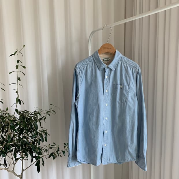 빈폴진스 BEANPOLE JEANS 빈티지 연청 셔츠
